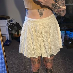 White Delia’s skirt